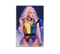 SDAEWUBB Christina Aguilera - Poster décoratif sur toile - Impression d'art moderne pour chambre à coucher - 30 x 45 cm