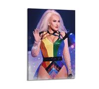 SDAEWUBB Christina Aguilera Poster décoratif sur toile pour chambre à coucher - 60 x 90 cm