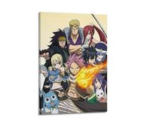 SDAEWUBB Fairy Tail Season Poster d'anime 6 - Impression sur toile - Décoration murale moderne pour chambre à coucher - 40 x 60 cm