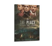 SDAEWUBB Poster de film Beyond The Pines - Impression sur toile - Décoration murale moderne pour chambre à coucher - 40 x 60 cm