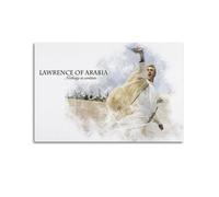 SDAEWUBB Poster de film Lawrence d'Arabie - Impression sur toile - Décoration murale moderne pour chambre à coucher - 30 x 45 cm