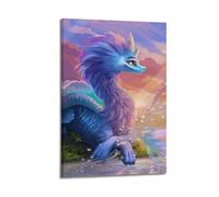 SDAEWUBB Poster de film Légende du dragon - Impression sur toile - Impression d'art moderne pour chambre à coucher - 20 x 30 cm
