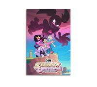 SDAEWUBB Poster de film Steven Universe - Impression sur toile - Décoration murale moderne pour chambre à coucher - 30 x 45 cm