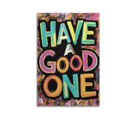 SDAEWUBB Poster décoratif sur toile « Have A Great Celebration » - Impression d'art moderne pour chambre à coucher - 20 x 30 cm