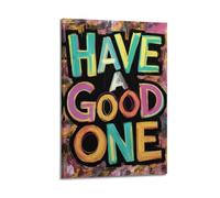 SDAEWUBB Poster décoratif sur toile « Have A Great Celebration » - Impression d'art moderne pour chambre à coucher - 50 x 75 cm