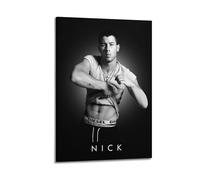 SDAEWUBB Poster décoratif sur toile Singer PosterNick Jonas - Impression d'art moderne pour chambre à coucher - 20 x 30 cm