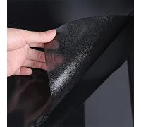 SDAFDPro Nappe Transparente en PVC écologique, Protection de Table, Imperméable, résistant à l'huile, antidérapant, Facile d'entretien，Rectangle Noir (épaisse:1.6mm,Taille:70x100cm/27.5x39.3in)