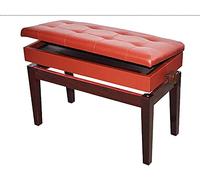 SdaryWare Bancs de Piano, Chaise de Coiffeuse, Coussin relevable réglable, bancs de Clavier de Piano rembourrés avec Rangement, Livre Musical, entrée, Tabouret à Chaussures,B