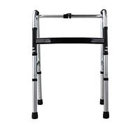 SdaryWare Déambulateur pour fauteuil roulant, marche auxiliaire pliable à quatre pattes pour personnes âgées en aluminium léger et antidérapant avec bâton de marche pour hôpital It's so Kind of You