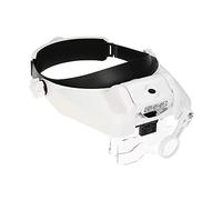 SdaryWare Loupes, loupe Mains Libres éclairée par LED avec lumière pour Un Travail de près, loupe à Montage sur la tête, visière 3, Cadeau de Vision d'amour