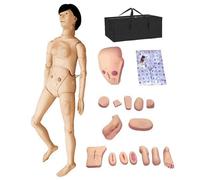 SdaryWare Mannequin de Formation Scientifique en Soins Infirmiers gériatriques, Mannequin de compétences en Soins aux Patients, Mannequin Humain de démonstration Grandeur Nature de 170 cm, m,Female