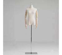 SdaryWare Mannequins de Couture, mannequins de Couture, mannequins de Couture, Buste de Mannequin féminin réglable, Robe pour présentation de vêtements au détail - S-Sil,M-Silver/Square