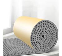 SdaryWare Panneaux en Mousse Acoustique, Tapis d'isolation Acoustique, 5 cm d'épaisseur, Auto-adhésif, Type œuf, Ignifuge, pour Studio, Home cinéma, Panneau insonorisant,Grey-25m/82.02ft