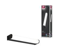 Sdb Applique Arneb 326mm 9w 850lm 3000k Noir Ip44 230v