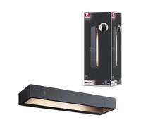 Sdb Applique Led Lucille 400mm 11,5w 1200lm 2700k 3stepdim Noir Ip44