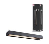 Sdb Applique Led Lucille 600mm 18w 200lm 2700k 3stepdim Noir Ip44