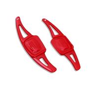 SDBWUYBYG Palettes de changement de vitesse au volant Compatible avec VW 8 | Compatible avec VW Golf, MK8, R, GTI, Extension, Tiguan, Passat, Atlas(Red)