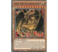 SDCB-DE011 - Hamon, Seigneur du tonnerre tumulant - Common - Allemand - Deck de structure : Legend of the Crystal Beasts - avec protection d'expédition MZTCG Yugioh