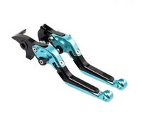 SDCDKLPEPT Accessoires de moto leviers d'embrayage de frein réglables poignée pour MT-07 pour MT07 2014 2015 2016 2017 2018 2019 2020 2021 embrayage Levier d'embrayage et de frein hydraulique( Cyan)