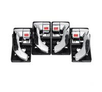 SDCDKLPEPT Ensemble de 4 poignées porte intérieures Pour Hyundai Pour Tucson 2005-2009 (référence d' : 82620-2Z02) Cache Poignée Panneau Intérieur Voiture