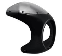 SDCDKLPEPT Grille de protection pour phare de moto Phare Avant De Moto Pour, Noir, 7 Pouces, Guidon, Carénage, Pare-brise