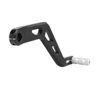 SDCDKLPEPT Levier de vitesses pliable pour moto Pédale de frein arrière réglable en aluminium Aolly pour moto pour CRF1100L pour Africa pour Twin (modèles 2019 à 2024 et suivants).(Silver)