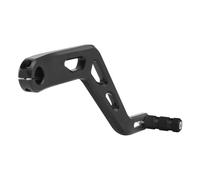 SDCDKLPEPT Levier de vitesses pliable pour moto Pédale de frein arrière réglable en aluminium Aolly pour moto pour CRF1100L pour Africa pour Twin (modèles 2019 à 2024 et suivants).(Black)