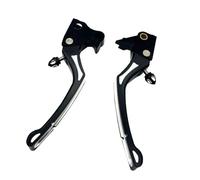 SDCDKLPEPT Leviers de poignée de frein et d'embrayage CNC en aluminium, régulateur noir pour Sportster XL883 XL1200 X48 2004 - 2013 Levier d'embrayage et de frein hydraulique