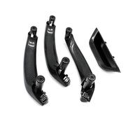 SDCDKLPEPT Lot De 4 Housses Poignée Porte Intérieure Pour BMW X3 X4 F25 F26 2010-2016 (conduite À Gauche Et Droite) Cache Poignée Panneau Intérieur Voiture(Rhd Carbon Fiber)