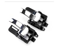 SDCDKLPEPT Poignées de porte intérieures (2 pièces) Pour Nissan Pour Qashqai J10 (2007-2013), gauche et droite Cache Poignée Panneau Intérieur Voiture
