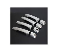 SDCDKLPEPT Poignées Porte Extérieures Couvre-poignée De Porte Pour Mitsubishi L200, Triton 2015-2020 Et Pajero Sport 2016-2021, Accessoires Extérieurs De Voiture, Garniture De Protection( Chrome)