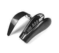 SDCDKLPEPT Pommeau Levier Vitesse Voiture Garniture de pommeau de levier de vitesse en fibre de carbone pour console centrale de voiture, autocollant pour Cayenne 2004-2009(AC)