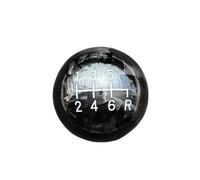 SDCDKLPEPT Pommeau Levier Vitesse Voiture Pommeau de levier de vitesse 6 vitesses en fibre de carbone forgée en forme de goutte d'eau pour Subaru BRZ, pour WRX pour STI(6spdRR)