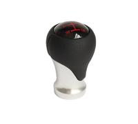 SDCDKLPEPT Pommeau Levier Vitesse Voiture Pommeau levier vitesse manuel en cuir pour voiture, boule de levier 12345R trou intérieur 10 mm 437111Y100AHV pour Kia pour Picanto Morning 2012-2015