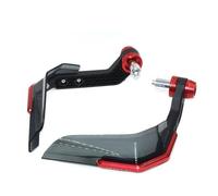 SDCDKLPEPT pour ER6N ER6F ER-6N ER-6F 2006-2016 1 Paire de protège-Mains de Moto, Protection de poignée de Pare-Brise Protège-Mains( Red)