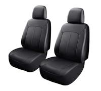 SDDWSDW Housses Siege Voiture Ensemble Complet pour Hyundai Bayon Crossover SUV 2021-2026, Cuir Coussins de SièGes Avant ArrièRe Housse de Protection Accessoires IntéRieurs,A/Black