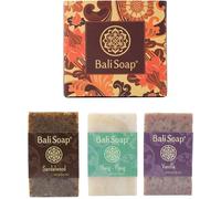 Sde Bali - Coffret Cadeau Barre De Snaturel, Spour Le Visage Ou Le Corps, Pour Femmes, Hommes, 3 Savons Variés 100 Grammes Chacun