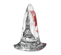 SDEGTHO Cape à capuche de Paris pour adolescent, costume de cosplay, renaissance, foire, gothique, fantaisie, médiéval