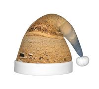 SDEGTHO Chapeau de Père Noël en forme de pyramide égyptienne dans le désert pour enfants Rouge