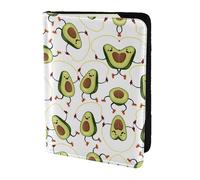 SDEGTHO Étui de passeport amusant avec impression d'avocats pour voyage indispensable, étui de passeport pour accessoires de voyage pour femmes et hommes, Noir , Taille unique