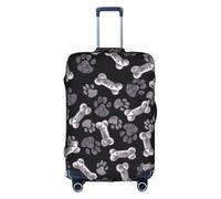 SDEGTHO Housse de valise élastique pour chien et chiot - Anti-poussière et anti-rayures - Convient pour les voyages, blanc, L