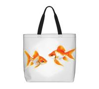 SDEGTHO Joli sac fourre-tout en polyester pour tout le monde avec poches intérieures, sac pour ordinateur portable avec fermeture éclair pour le travail et les voyages., noir, Taille unique