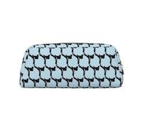SDEGTHO Karate-Highkick-Icon Trousse à crayons en cuir grande capacité pour l'école et stylo plume Cadeau pour garçons et filles, doré, Taille unique, Trousse de maquillage