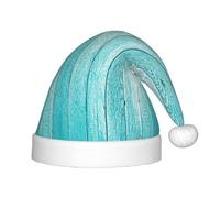 SDEGTHO Papier peint texturé en planches de bois pour enfants, chapeau de Père Noël, rouge Père Noël confortable pour les enfants