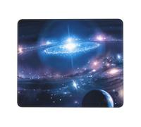 SDEGTHO Space Planets Tapis de souris avec base en caoutchouc durable pour un contrôle précis du curseur