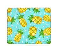 SDEGTHO Tapis de souris avec base en caoutchouc durable pour un contrôle précis du curseur Motif ananas
