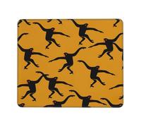 SDEGTHO Tapis de souris noir avec base en caoutchouc durable pour un contrôle précis du curseur