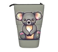 SDEGTHO The Lovely Koala Trousse à crayons télescopique avec support pour stylos et maquillage