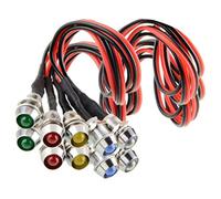 SDENSHI 10x 12V LED Panneau Témoin Indicateur de Lumière Voyant d'Avertissement de Bateau de Voiture Feu de Signalisation