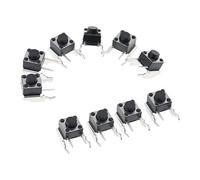 SDENSHI 10x RB LB Interrupteur Tactile De Bouton De Pare-Chocs pour Contrôleur Microsoft Xbox One 360 - Noir, comme décrit